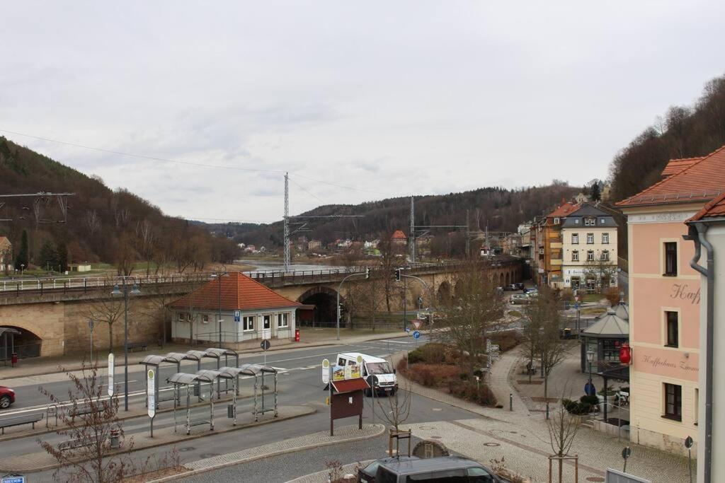 Elbtalblick Koenigstein Im Deutschen Haus 아파트 외부 사진